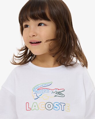 T-shirt in cotone con stampa oversize   