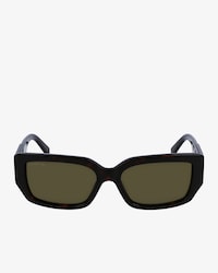 Occhiali da sole rettangolari in acetato con monogramma