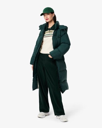 Pantaloni taglio ampio in velluto a coste