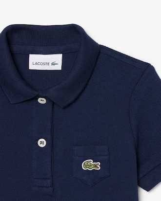 Abito polo in piqu&eacute;