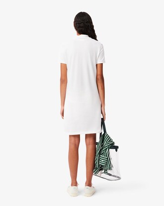 Vestito polo in morbido petit piqué