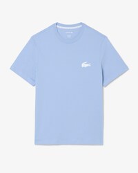 T-shirt homewear in cotone con stampa coccodrillo
