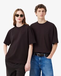 T-shirt loose fit in jersey pesante