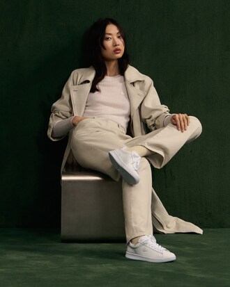 Sneakers da donna in pelle Carnaby Set