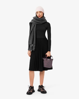 Mini shopping bag a righe L.12.12 Concept