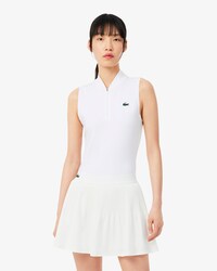 Polo da tennis elasticizza senza maniche Ultra-Dry