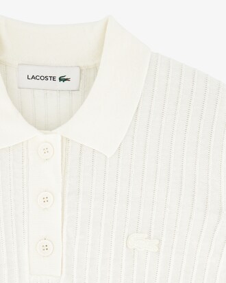 Polo Lacoste x Lamarel Regular Fit in maglia a coste