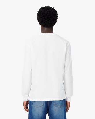 T-shirt in cotone a maniche lunghe