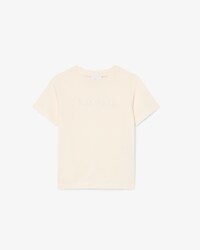 T-shirt in cotone testurizzato Lacoste