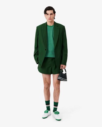 T-shirt in jersey a righe Runway