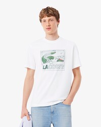 T-shirt in cotone con stampa