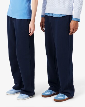 Joggers in tessuto felpato loose fit