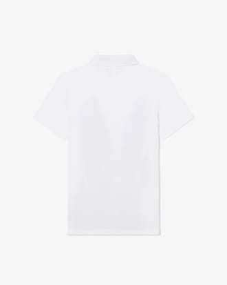Polo in cotone stampato