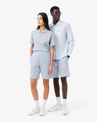 Shorts in tessuto felpato regular fit