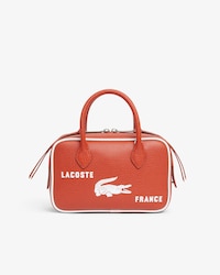 Borsa piccola da palestra in pelle stampata Runway
