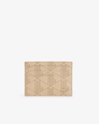 Porta carte da uomo in canvas con stampa di monogramma The Blend