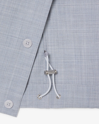 Overshirt oversize in misto lana