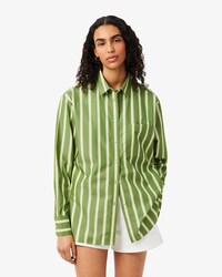 Camicia oversize in popeline di cotone