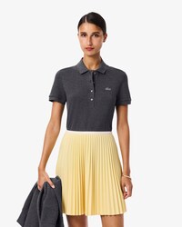 Polo da donna in piqué di cotone stretch Lacoste slim fit