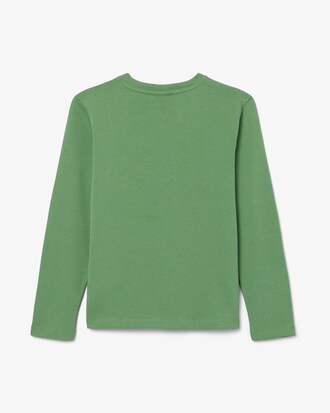 T-shirt in cotone a maniche lunghe