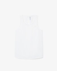 Top fluido slim fit senza maniche