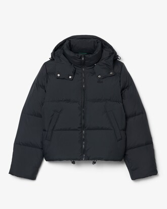 Piumino con cappuccio idrorepellente
