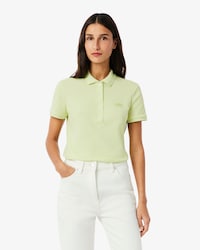 Polo da donna in piqu&eacute; di cotone stretch Lacoste slim fit