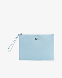 Pochette in canvas piqu&eacute; spalmata Anna