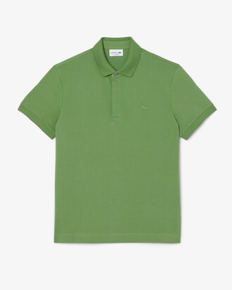 Polo regular fit in piqu&eacute; elasticizzato Paris