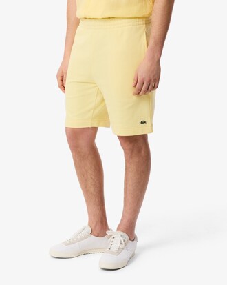 Shorts in tessuto felpato regular fit