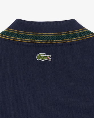 Polo classic fit con stemma Made in France