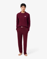 Pantaloni del pigiama in cotone a nido d'ape