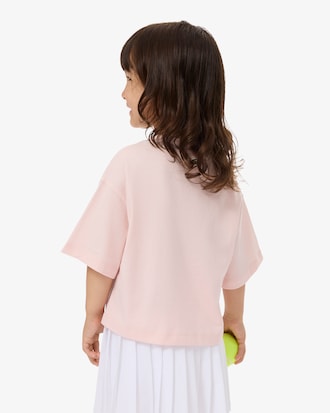 T-shirt in cotone con stampa oversize   