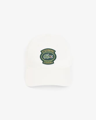 Cappellino in cotone con marchio