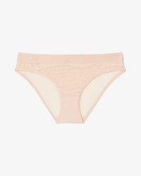 Slip in mesh con marchio in vita