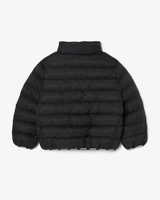 Giacca imbottita unisex con cappuccio foderato in tessuto felpato