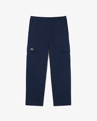 Pantaloni cargo in twill di cotone