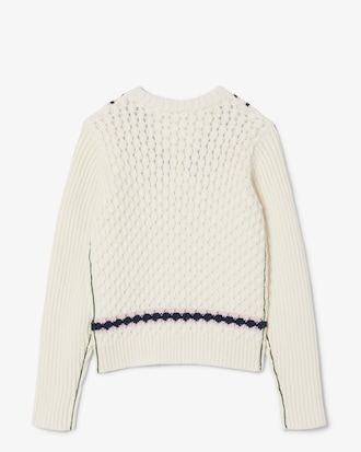 Gilet in cotone con scollo a V