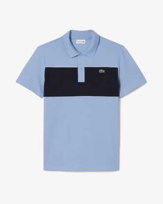 Polo da golf color block regular fit in Piqu&eacute;