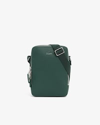 Borsa a spalla in pelle effetto piqu&eacute; Chantaco