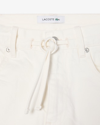 Shorts in denim di cotone