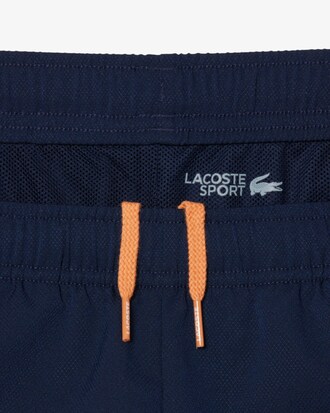 Shorts in taffet&agrave; a rombi