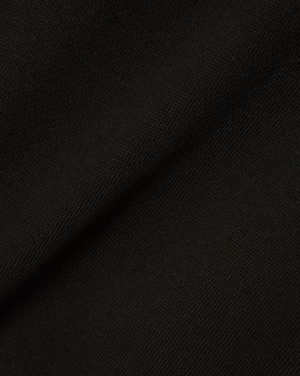 Felpa con zip e stemma relaxed fit