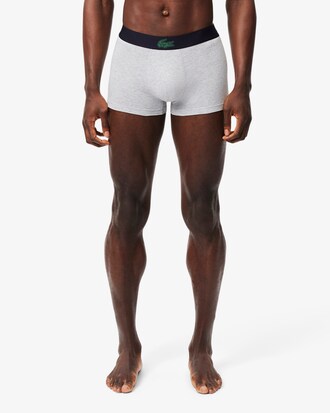 Pacco di 3 boxer con stampa Coccodrillo