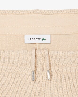 Pantaloni della tuta flare fit a coste