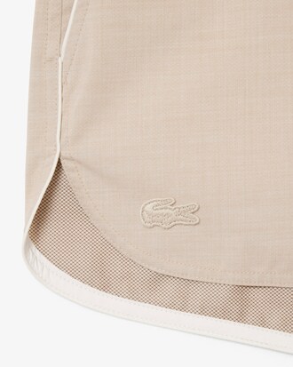 Shorts in tessuto tecnico con profilo Runway