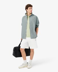 Shorts in tessuto felpato