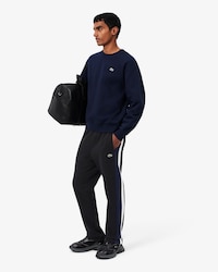 Pantaloni felpati colorblock