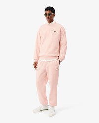 Pantaloni della tuta regular fit in tessuto felpato