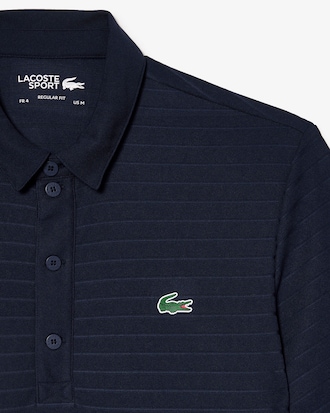 Polo da golf da uomo traspirante testurizzata Lacoste SPORT
